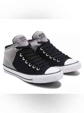 Converse New In Box Black and White High-Top Sneakers